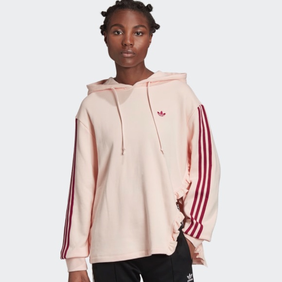 adidas | Tops | Adidas Rare Pink Ruffle 